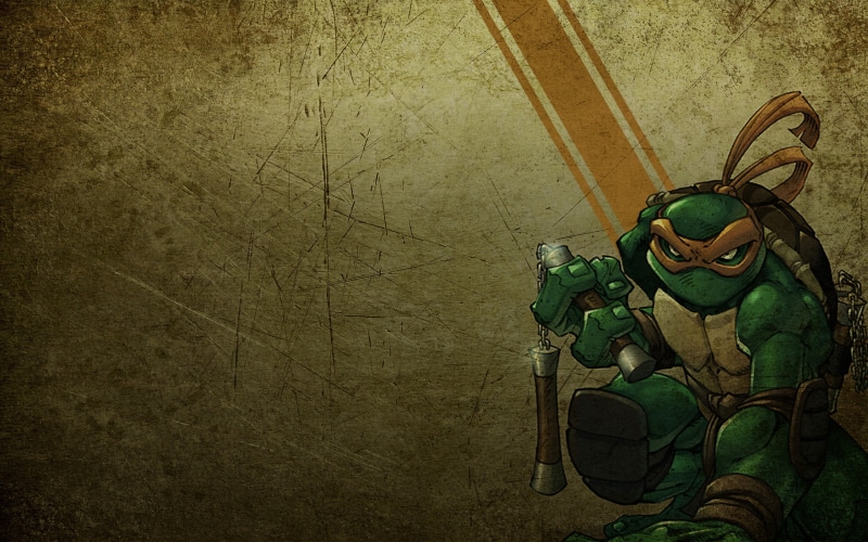 2K, cartoon/comic, mutant, ninja, michaelangelo, turtles, teenage, hd, tmnt