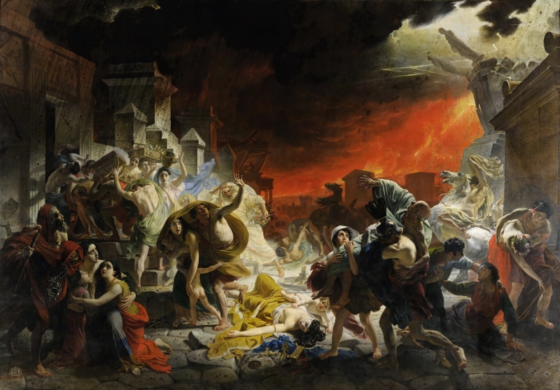 Russian Museum, 4K, Bryullov, the last day of Pompeii