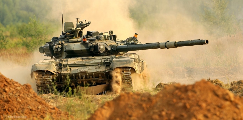 T-90, Russian Army, armored tank, nature, military, field, army soldier, day, protection, tank, government, armed forces, smoke - physical structure, military training