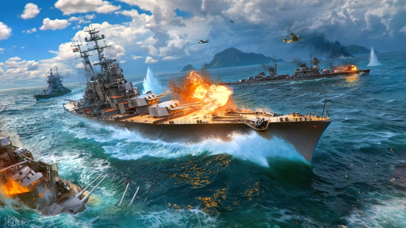 4K, Soviet Warships, Russian Cruisers, World of Warships, 4K