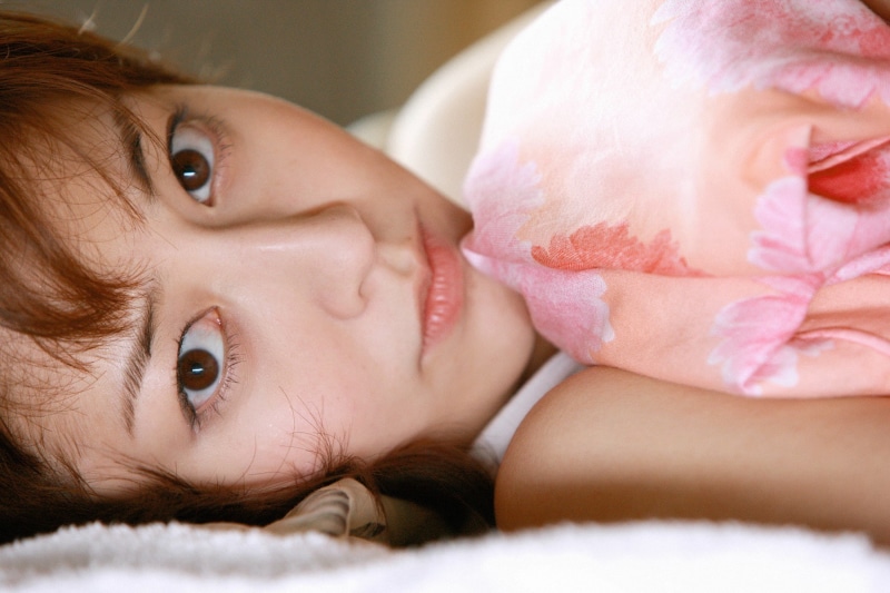 model, women, 720P, Japan, Yumi Sugimoto, Asian, redhead