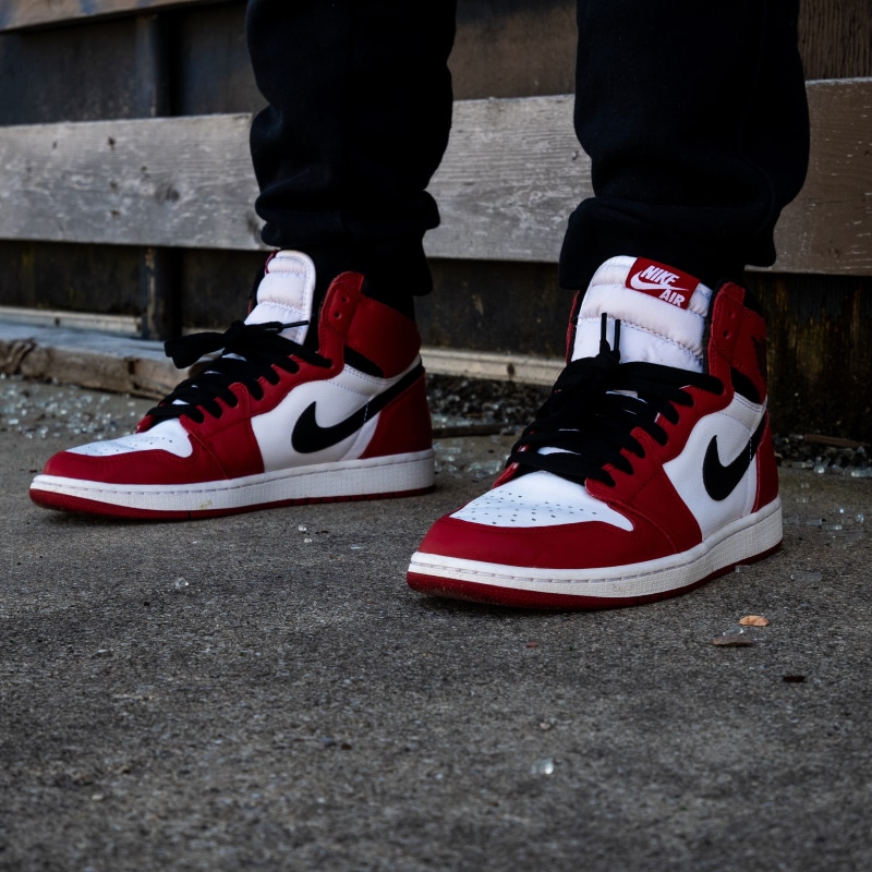 nike, man, sneakers, shoes, human foot, day, unrecognizable person, shoe, feet, sitting, one person, wear, bench, leisure activity, body part, lifestyles