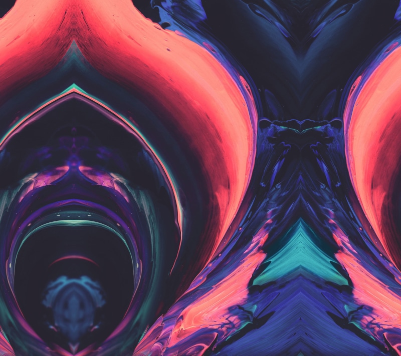 Dark, Android, Stock, Flow, Paint, Colorful, 2K, HTC Desire 10 Pro