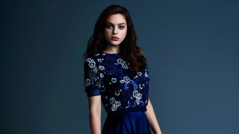 Actress, Brunette, Blue Eyes, Actresses, 1080P, Odeya Rush, Blue Dress