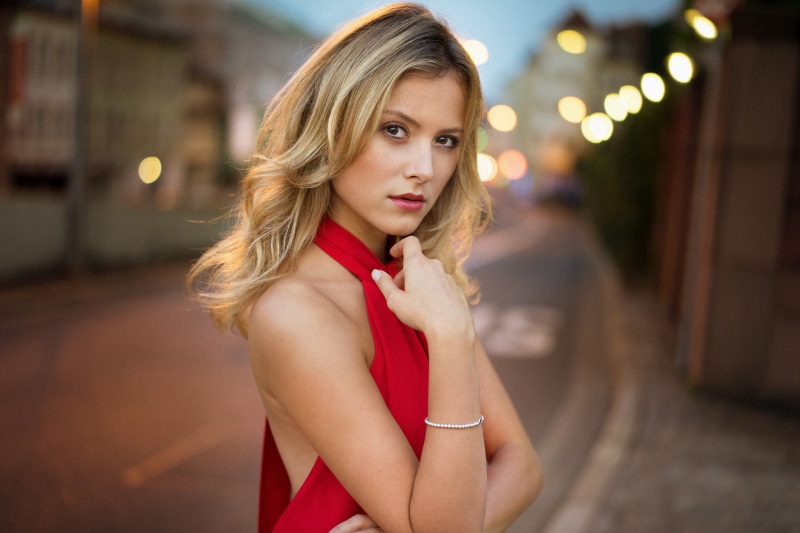 portrait, blonde, 500px, 1080P, Martin Kühn, urban, women outdoors