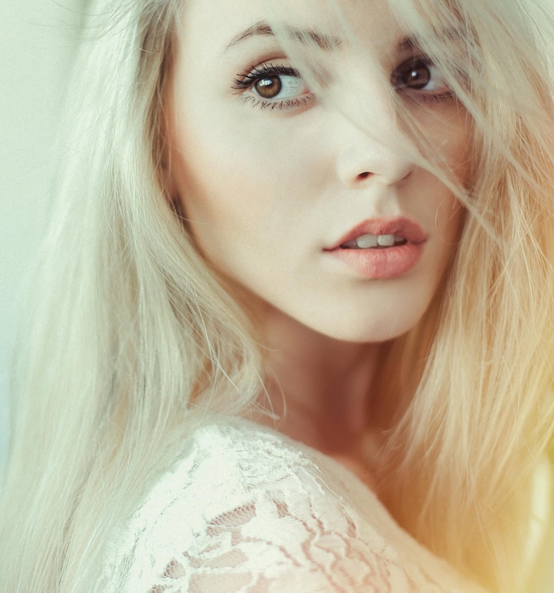 hazel eyes, close-up, women, beautiful people, beautiful woman, open mouth, fashion, portrait, young adult, hairstyle, headshot, long hair, blonde, human face
