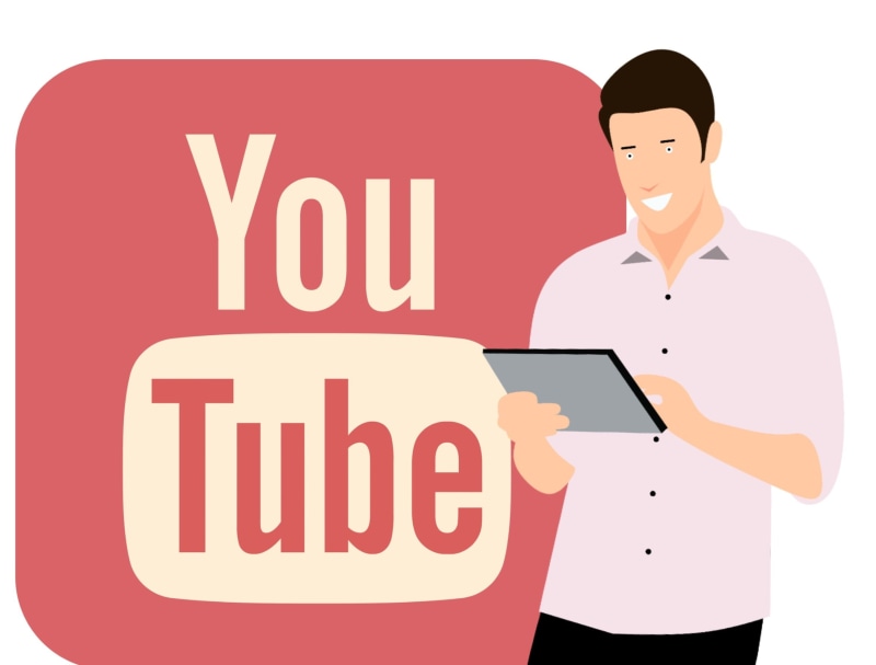 marketing, camera, caucasian, standing, indoors, smile, video, body, business, handsome, computer, person, message, guy, businessman, using, communication