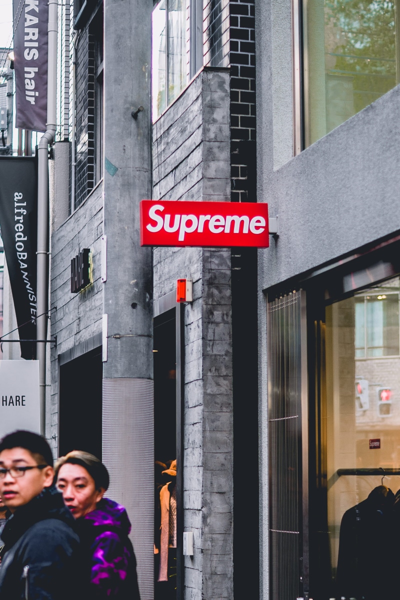 supreme clothing, hypebeast, people, building, architecture, real people, 2K, lifestyles, supreme, orange street, standing, built structure, outdoors