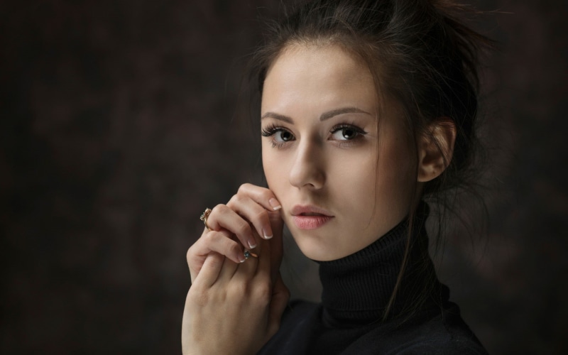 face, women, 720P, portrait, model, Catherine Timokhina