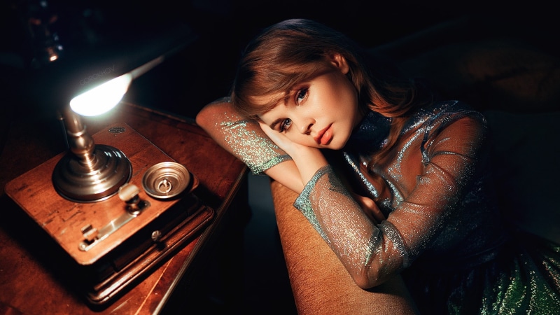 1080P, 500px, women, model, lamp, portrait, Ivan Gorokhov, face, Anastasia Scheglova