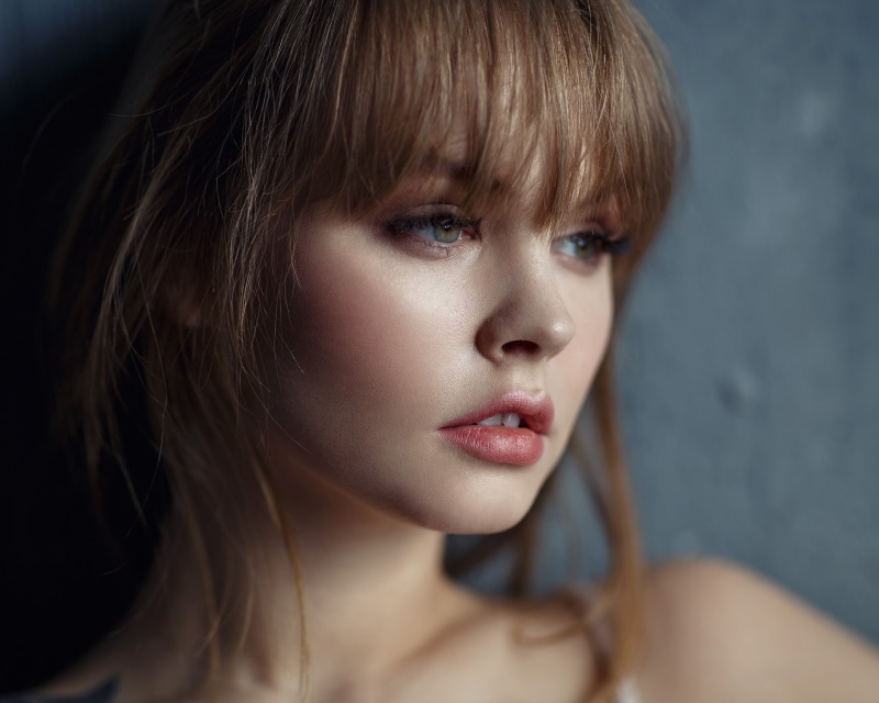 portrait, 1080P, face, Anastasia Scheglova, tattoo, women