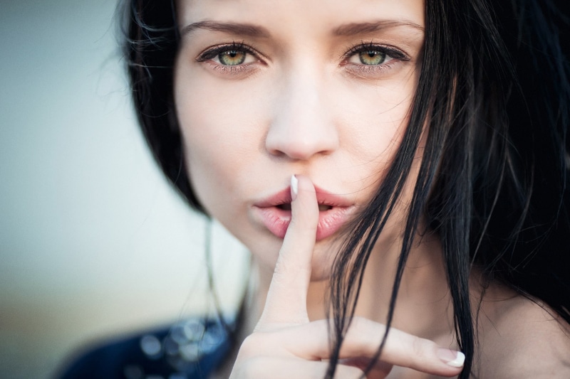 body part, human lips, face, headshot, one person, hazel eyes, fashion, looking at camera, lipstick, hair, young adult, contemplation, human body part