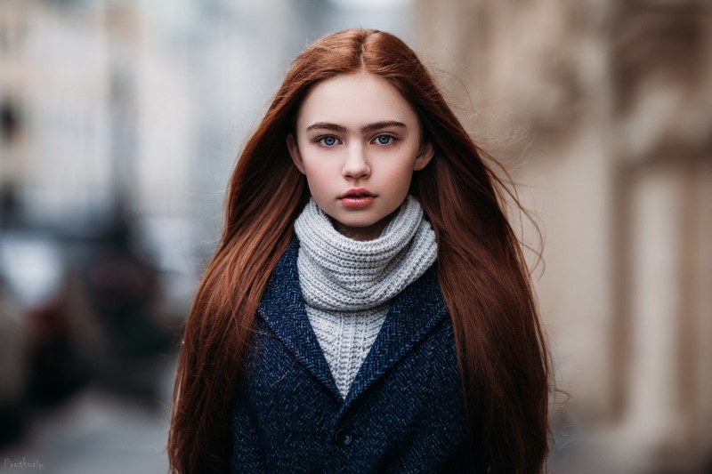 women, wearing, urban Scene, bokeh, jacket, girls, close-up, sweater, caucasian Ethnicity, style, hairstyle, autumn, fashion Model, winter, long Hair, young Adult