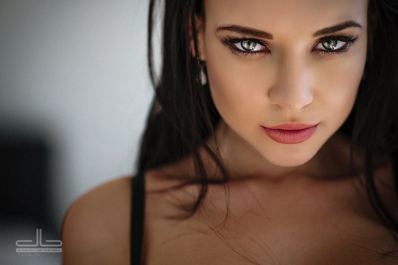 Angelina Petrova, face, model, women, depth of field, 1080P, portrait