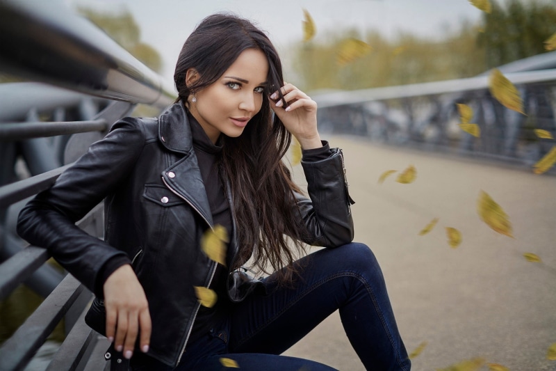 Javier Ullastres, beauty, brunette, pose, model, hairstyle, Angelina Petrova, 1080P, look