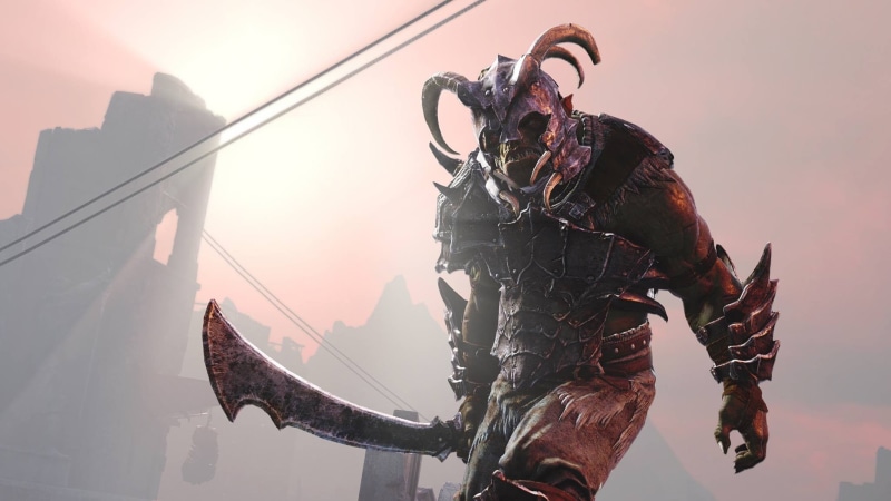 sunlight, occupation, communication, real people, Middle-earth: Shadow of Mordor, 1080P, outdoors, vertebrate, day, sword, technology, low angle view