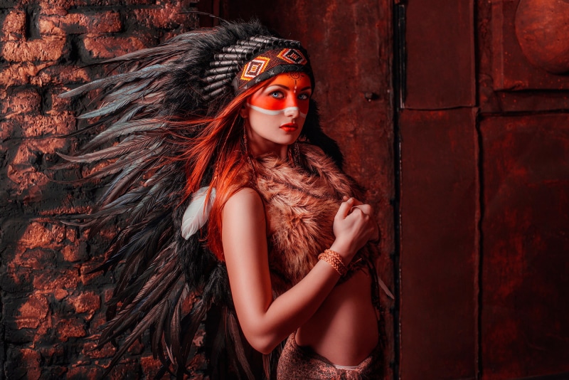 Women, Native American, 1080P, Model