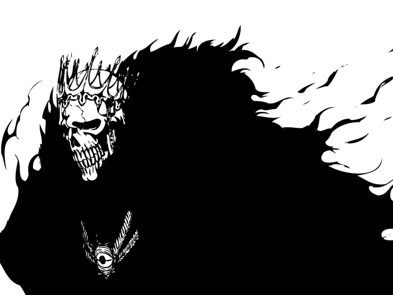 Barragan Luisenbarn, Bleach, fantasy art, Espada, skull, 1080P