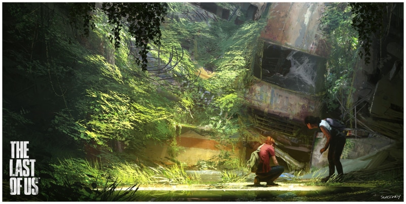 architecture, 1080P, men, The Last of Us, concept art, video games, outdoors, crouching, people, built structure, adult, togetherness, apocalyptic, leisure activity