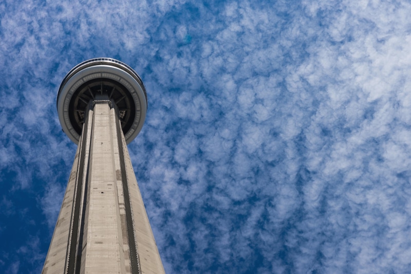 sky, clouds, blue, 4K, Toronto, Canada