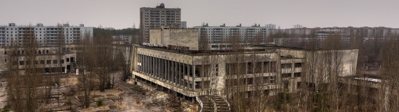 city, old, white, no people, Pripyat, abandoned, building exterior, 4K, building, nature, multiple display, Ukraine, ruin, grey, sky, apartment, travel destinations