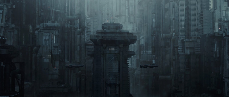 cityscape, 4K, dystopian, futuristic, dark, artwork, Arthur Yuan