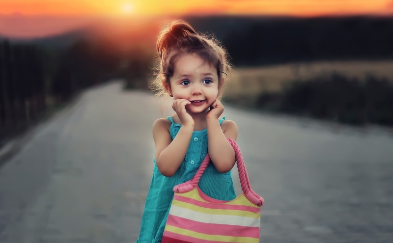innocence, leisure activity, Model, 5K, stylish, women, front view, one person, Children, portrait, girls, Road, child, childhood, Arsa, s, casual clothing