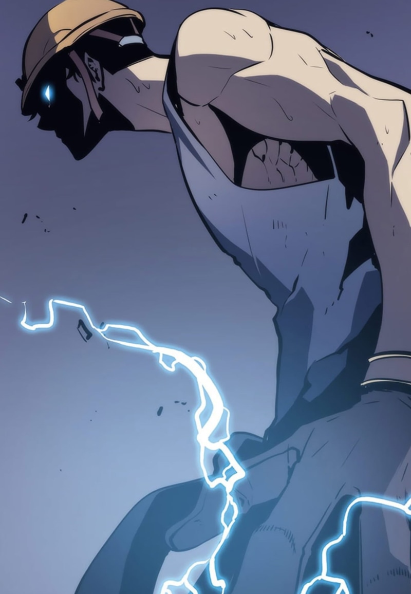 manga sketch, anime, Sung Jin Woo, Solo Leveling, manga, 720P, anime girls, screen shot, anime boys, Cha Hae In