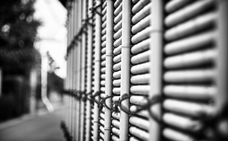 connection, Chubu, protection, Aichi, park, close-up, outdoor play equipment, Photography, rod, fence, no people, bamboo, 4K, strength, Honshu, in a row