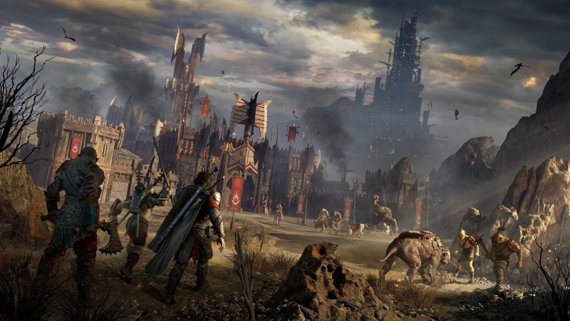 middle, Earth: Shadow of War, Earth, Middle earth, landscape, 1080P, video games, Talion, Orcs