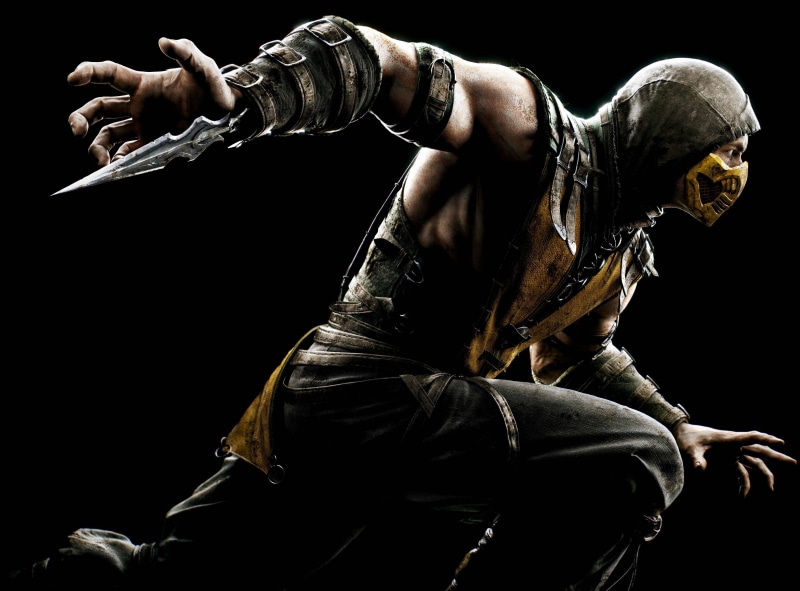 assassins, horror, close-up, one Person, NetherRealm Studios, creativity, males, the Human Body, art and craft, holding, men, midsection, side view