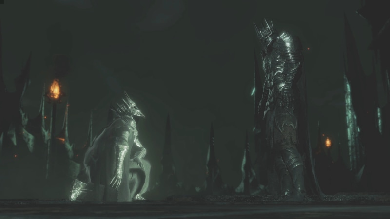 dark, Middle-Earth: Shadow of War, Middle-earth, no people, glowing, lighting equipment, standing, architecture, light, nature, motion, indoors, 1080P