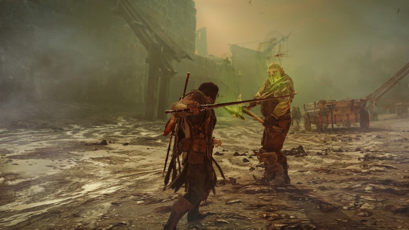 Fight, Middle-earth: Shadow of Mordor, 1080P, Orc, Talion (Middle-earth), Duel, Video Game, Middle-Earth