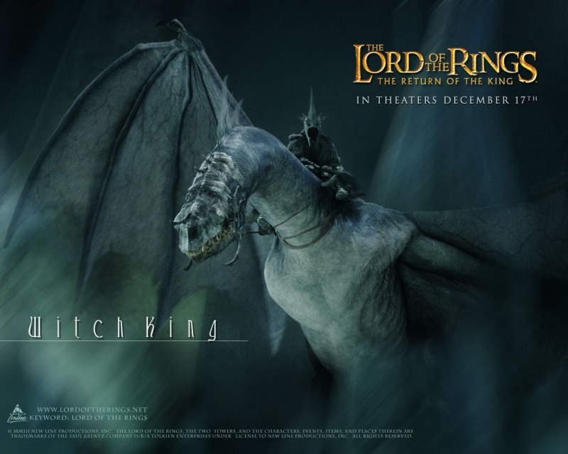 720P, The Lord of the Rings, movies, Nazgûl, Witchking of Angmar