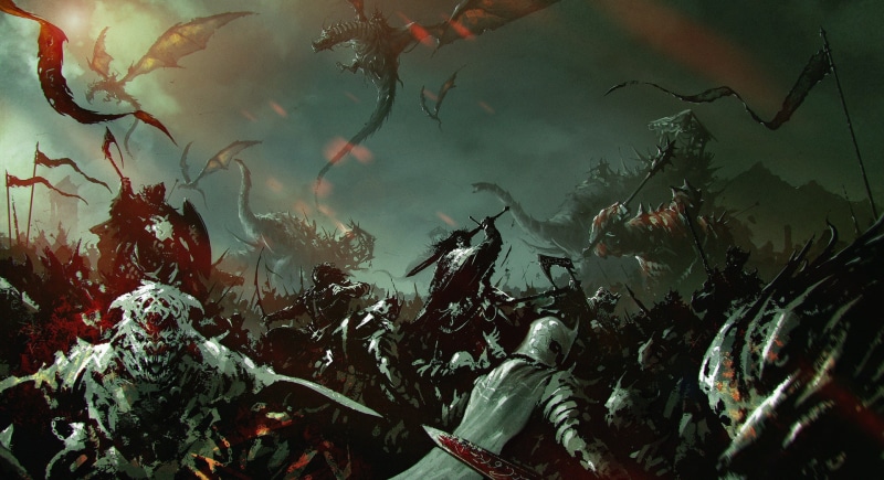 dragon, The Lord of the Rings, 1080P, digital art, war, fantasy art, Nazgûl