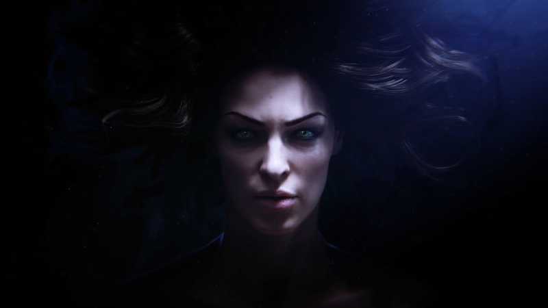 looking at camera, aggression, emotion, earth, shadow, looking, mystery, women, evil, fear, human face, portrait, young adult, middle, one person, black background