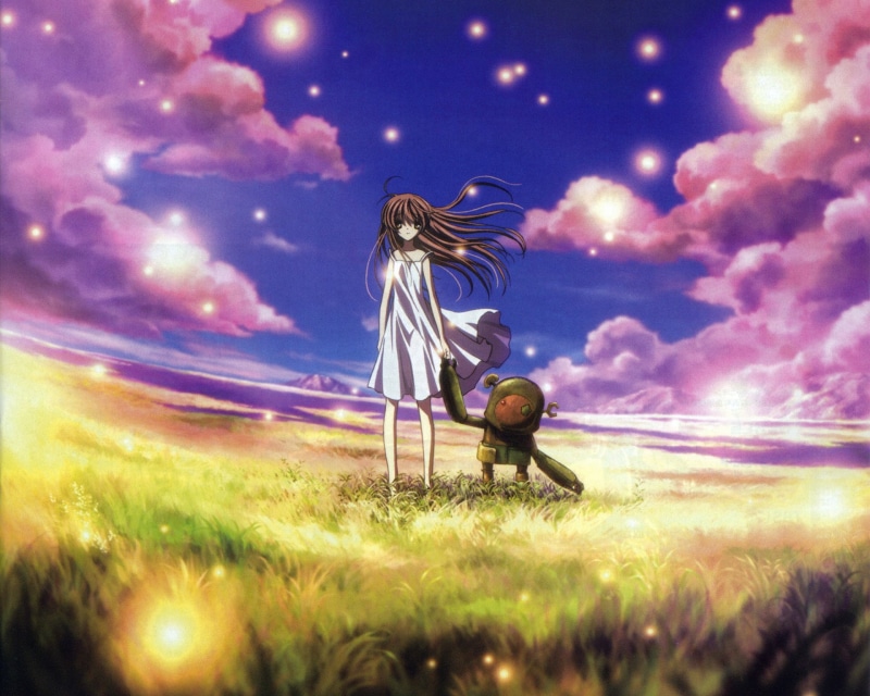 Junk Robot, Clannad, Girl from the Illusionary World, Anime, 1080P