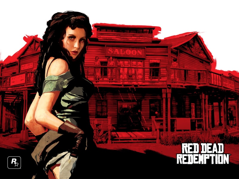 game, redemption, red, poster, 720P, dead