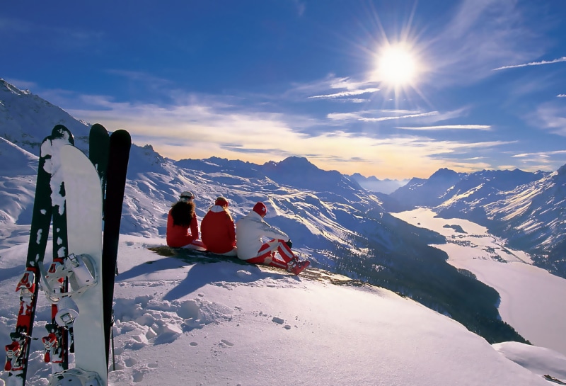skiing equipment, mountains, sunshine, athlete, sun, sports, skiing board, 720P, skiing, board, equipment, snow