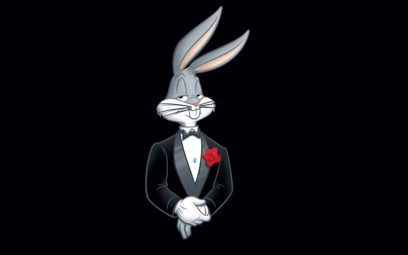 no people, single object, 1080P, studio shot, still life, luxury, Bugs bunny, Flower, cut out, animal, creativity, indoors, elegance, silver colored, art and craft