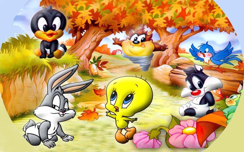 looney, daffy, tweety, baby, tunes, bugs, tasmanian, bunny, sylvester, devil, duck, cat, 1080P, characters, hd, full