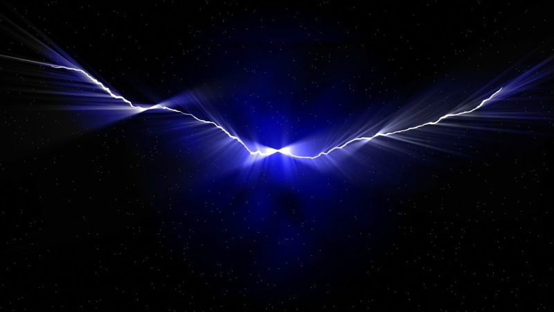 technology, energy, star, graphic, sky, nature, digital, generated, low angle view, optical device, blue, backdrop, curve, art, galaxy, space, illuminated