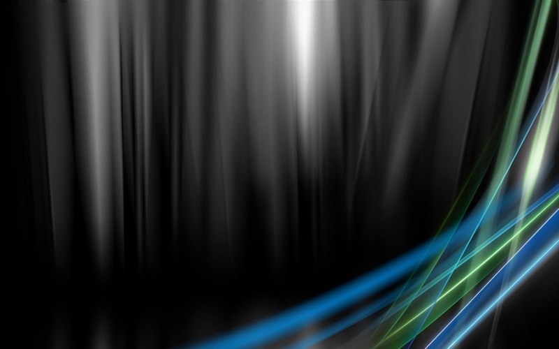 black, 1080P, blue, abstract, vista, green, original, windows
