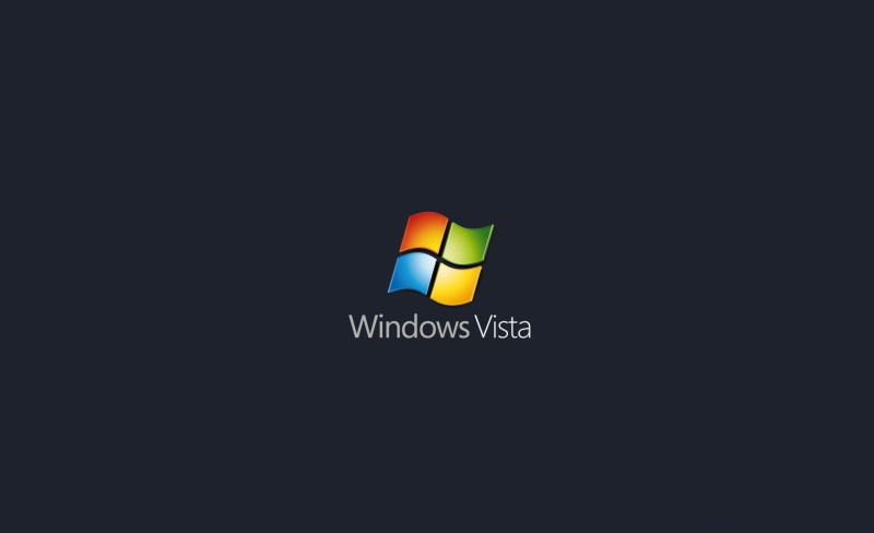 Vista, communication, spotlight, close-up, still life, black color, logo, dark, Windows Vista, indoors, technology, Windows, sign, illuminated, text, cut out