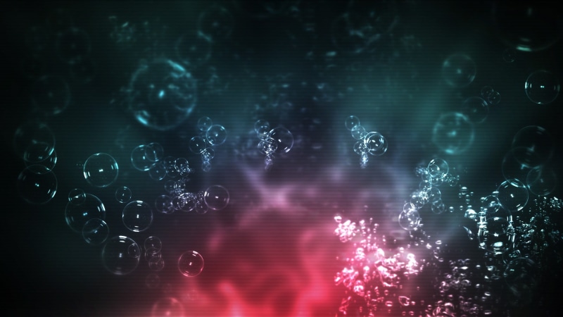 water, interlaced, gradient, fragility, full frame, indoors, circle, bubble, vulnerability, purity, 2K, geometric shape, red, bubbles, green, close-up