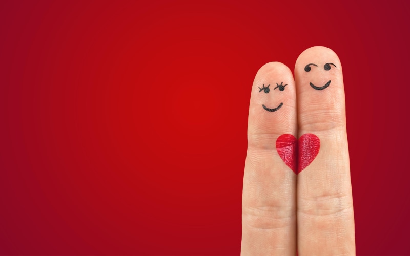 heart, love, emoticon, middle, 2K, pair, fingers, index, drawing