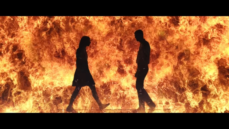 couple, 1080P, burning, lil peep