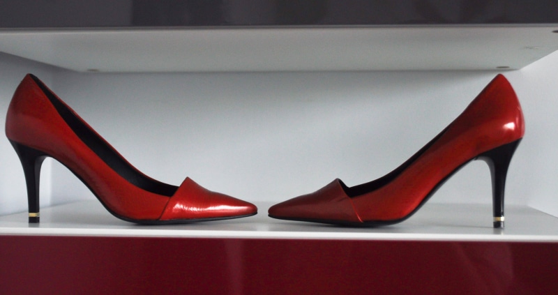 females, 4K, event, leather, retail, luxury, womens shoes, close-up, white, dress shoe, sandals, stiletto, glamour, black, shoe, fashion, shoes, consumerism