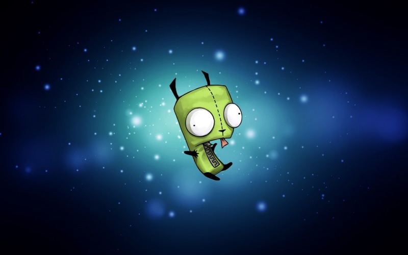 Invader Zim, Gir, Nickelodeon, 720P
