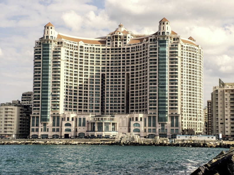 stefano, san stefano, modern, outdoors, urban Scene, sea, skyscraper, no people, nature, office building exterior, grand, San Stefano Grand Plaza, architecture